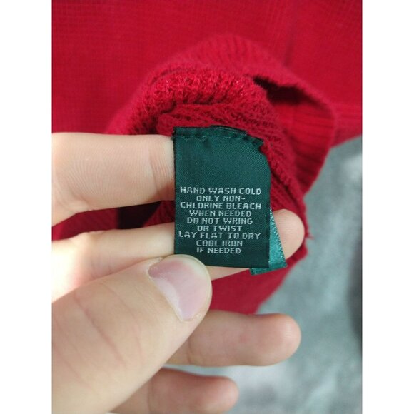 Ralph Lauren Sweater Womens Large Long Sleeve Thermal Cowl Pullover Lot of 2 - Picture 6 of 7